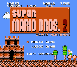 Super Mario Bros. 1 & 2 SRAM Plus